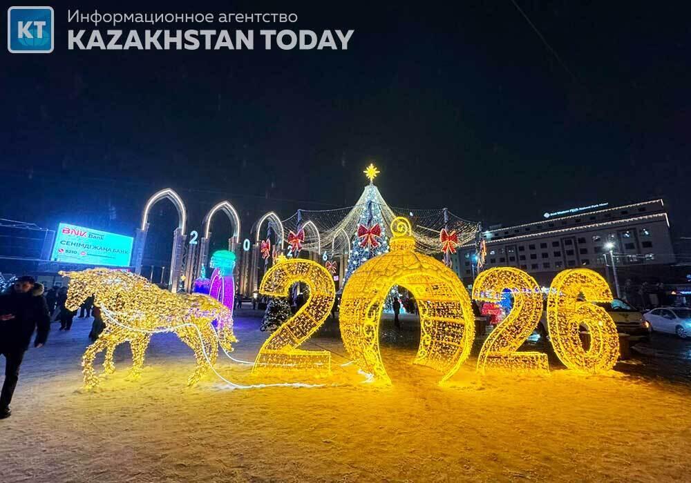 New Year's trees were lit in cities across Kazakhstan. Images | Almaty