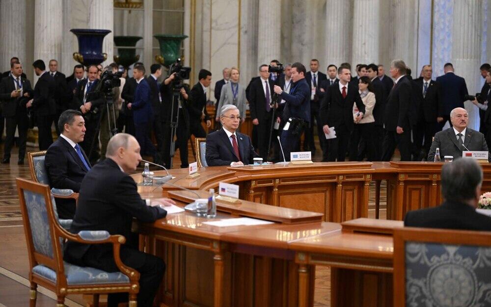 President Tokayev attends informal CIS meeting in St. Petersburg