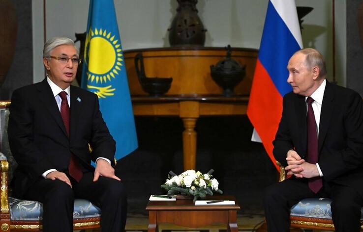 Tokayev and Putin hold meeting