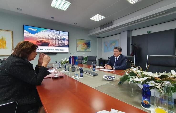 Словениядағы "Лука Копер" порты - Азия мен Еуропа арасында және Орта дәліздің әлеуетті транзиттік серіктесі