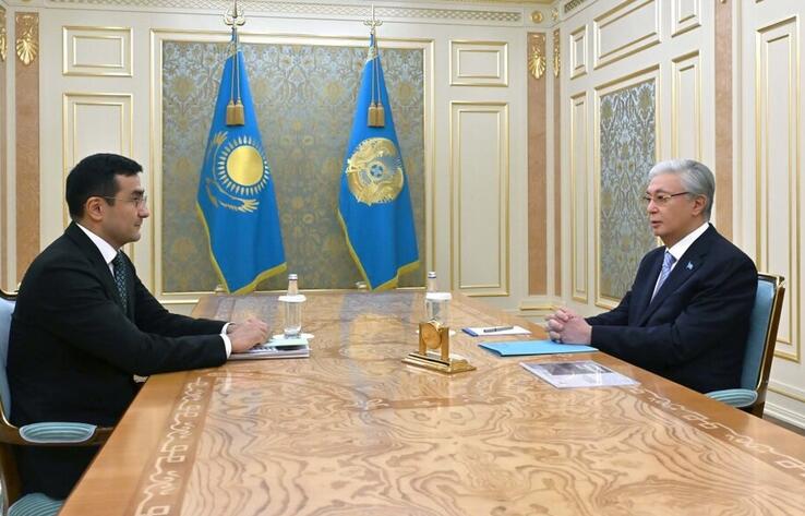 Мемлекет басшысы "Бәйтерек" ұлттық инвестициялық холдингінің басқарма төрағасы Рустам Қарағойшинді қабылдады