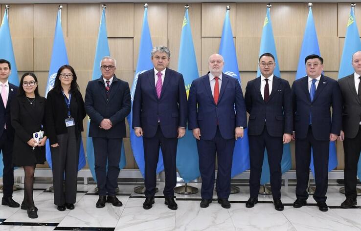 Kazakh Foreign Minister Visits the UN Regional Centre for Sustainable Development Goals for Central Asia and Afghanistan