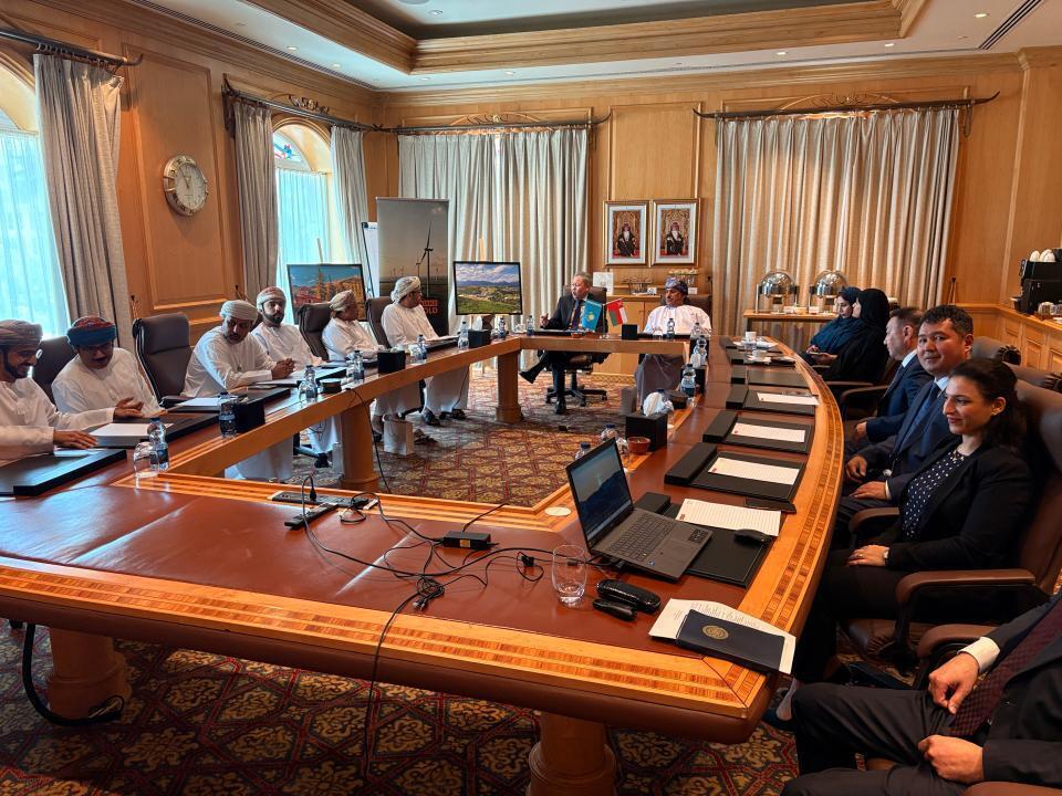 Масқатта Қазақстан мен Оман арасындағы өзара ынтымақтастықтың даму басымдықтары мен нәтижелері таныстырылды