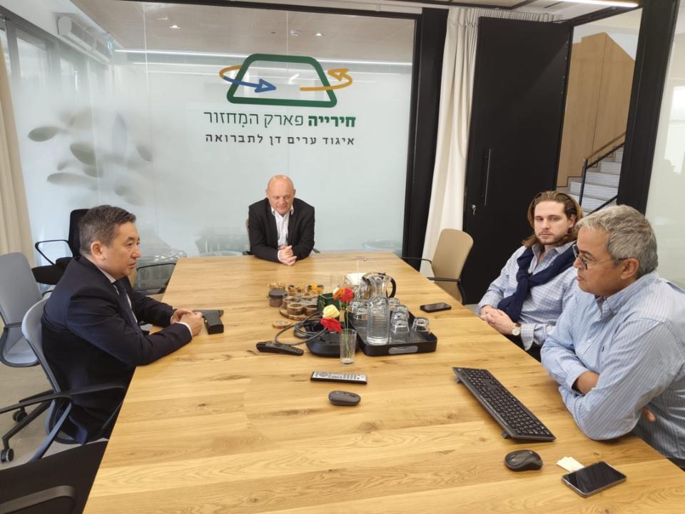 Қазақстан мен Израиль "жасыл" технологиялар және қалдықтарды қайта өңдеу саласындағы ынтымақтастықты нығайтуда