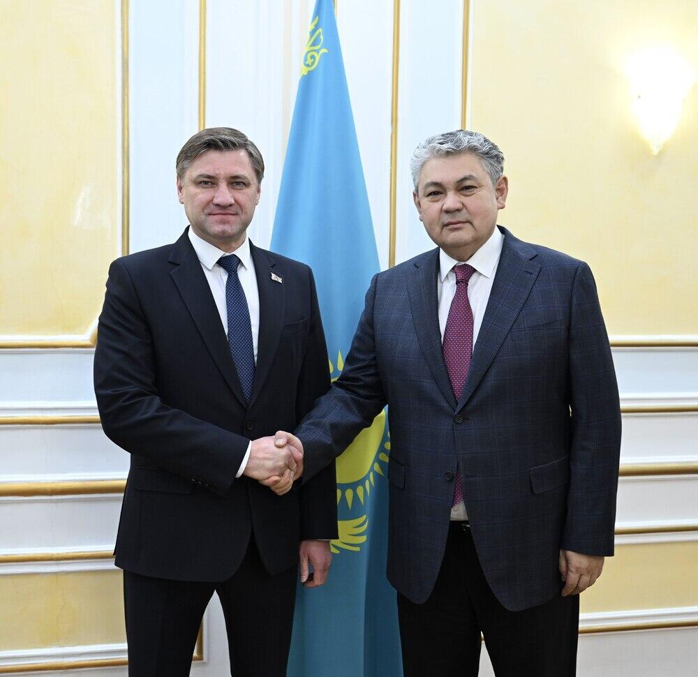 Foreign Minister of Kazakhstan Received Ambassador of Belarus