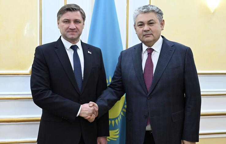 Foreign Minister of Kazakhstan Received Ambassador of Belarus