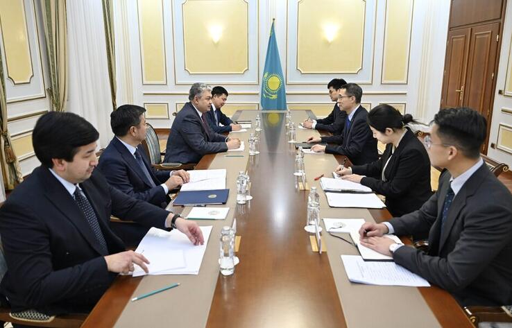 Kazakh Foreign Minister Received Ambassador of China