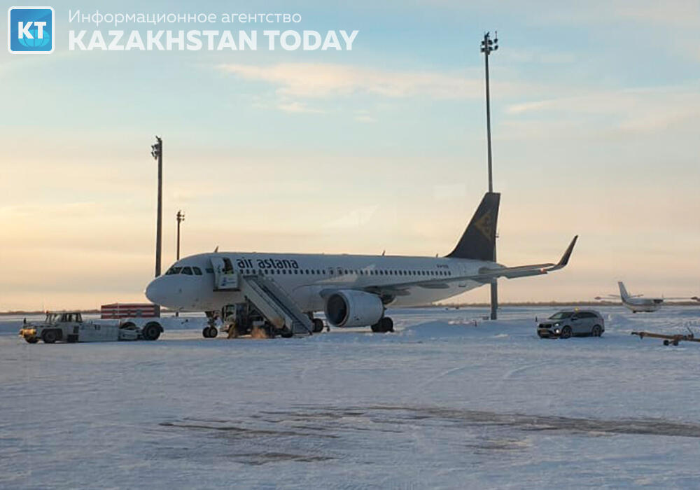 Winter weather in Astana leads to flight delays