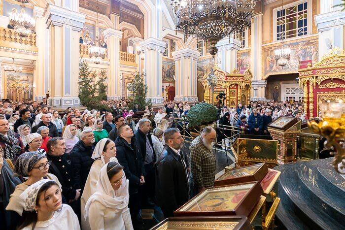 Рождественская Литургия прошла в Вознесенском соборе Алматы. Фото: mitropolia.kz