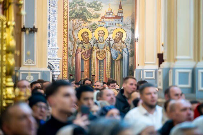 Рождественская Литургия прошла в Вознесенском соборе Алматы. Фото: mitropolia.kz