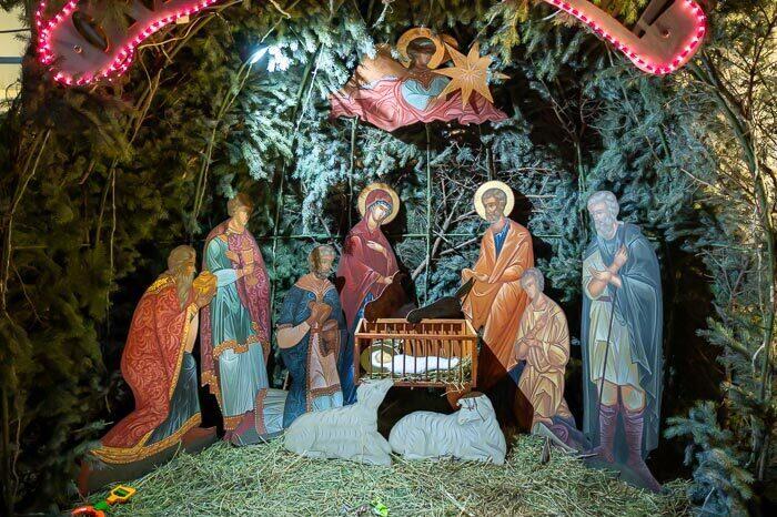 Рождестволық литургия Алматыдағы Вознесенский соборында өтті. Сурет: mitropolia.kz