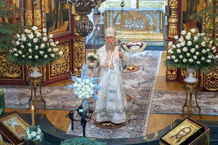 Christmas Liturgy was held at the Ascension Cathedral in Almaty. Images | mitropolia.kz