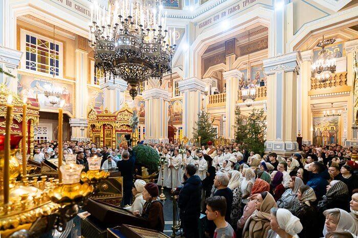 Christmas Liturgy was held at the Ascension Cathedral in Almaty. Images | mitropolia.kz