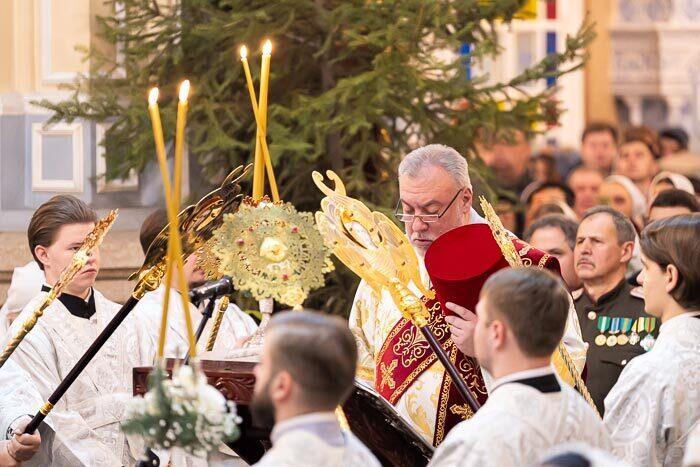 Christmas Liturgy was held at the Ascension Cathedral in Almaty. Images | mitropolia.kz