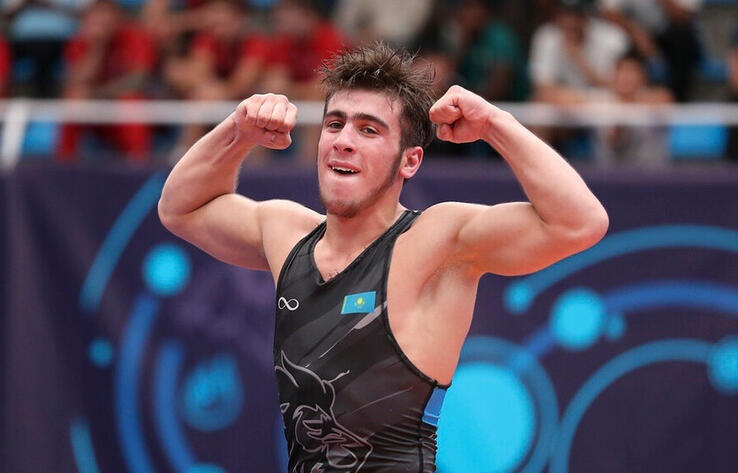 Kazakhstani athlete wins Greco-Roman Wrestling gold in Türkiye