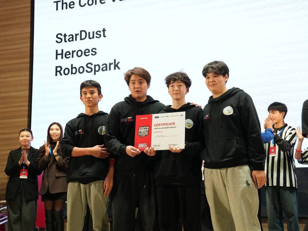 Kazakh students showcase robotics innovations for archaeology