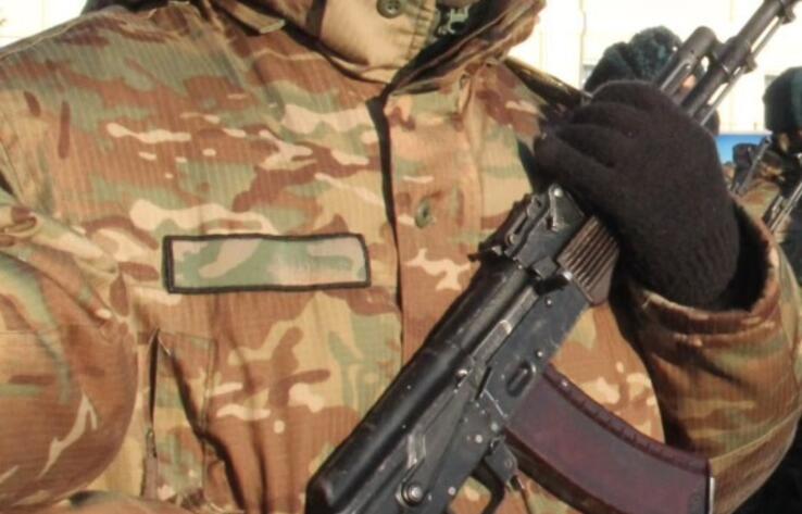 Срочник ранил себя во время учебной стрельбы