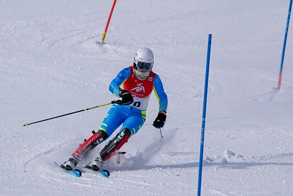 Kazakhstan's Skorokhodova claims gold at Junior Alpine Ski World Championships in Italy