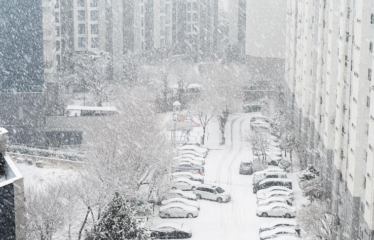 В Алматы ожидаются снегопад и резкое похолодание