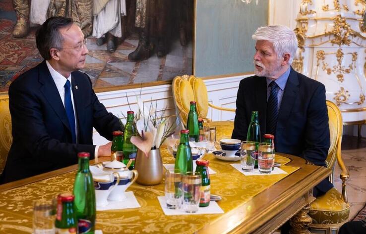 Ambassador of Kazakhstan Presented Letters of Credence to the President of the Czech Republic