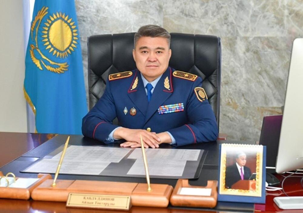 Новый начальник полиции приступил к работе в Алматы