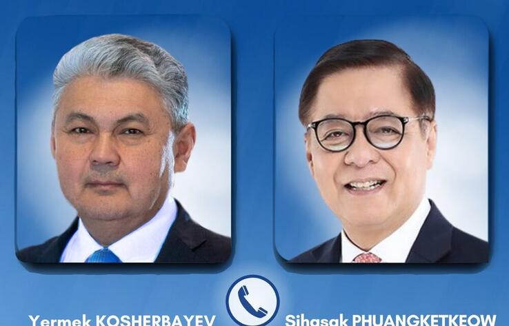 Foreign Ministers of Kazakhstan and Thailand Hold Telephone Conversation