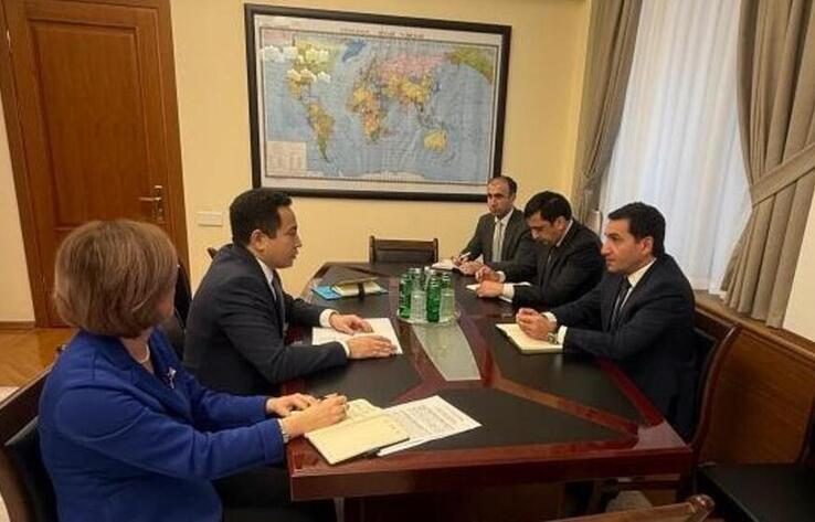 Қазақстан мен Әзербайжан өңірде жаңа архитектураны бірлесе қалыптастыруда