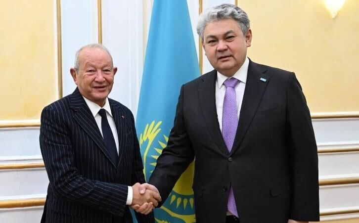 Kazakhstan and Orascom Investment Holding Discuss Strategic Investment Cooperation