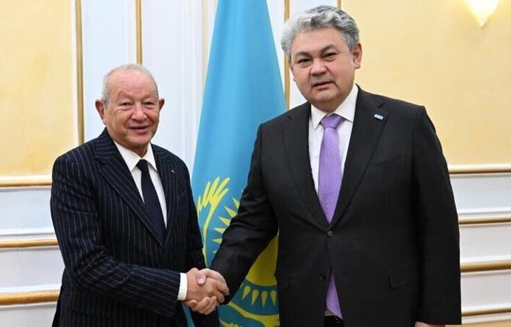 Kazakhstan and Orascom Investment Holding Discuss Strategic Investment Cooperation