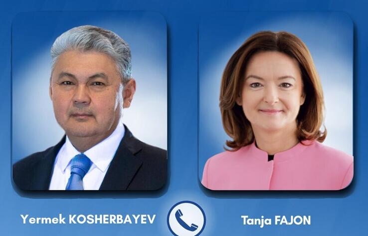Foreign Ministers of Kazakhstan and Slovenia Discuss Prospects for Bilateral Cooperation