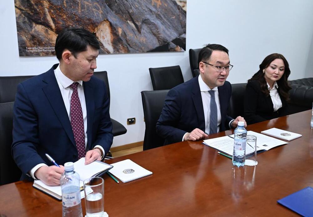 Meeting with the Newly Appointed Head of UNHCR Representation for Central Asia Held at the Kazakh Foreign Ministry