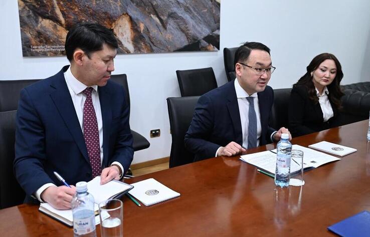 Meeting with the Newly Appointed Head of UNHCR Representation for Central Asia Held at the Kazakh Foreign Ministry