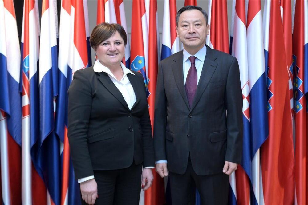 Қазақстан Президенті Қасым-Жомарт Тоқаевтың саяси реформалары Хорватия Парламентінде ұсынылды