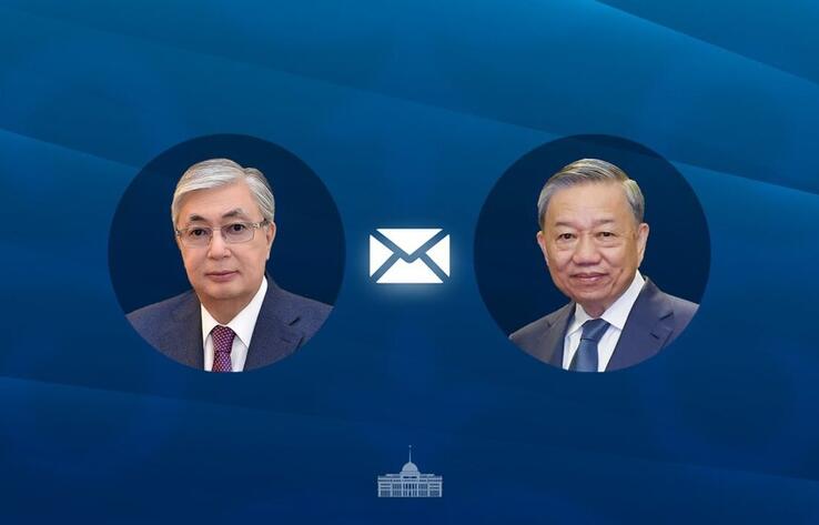  Tokayev Sends a Congratulatory Telegram to the General Secretary of the Central Committee of the Communist Party of Vietnam