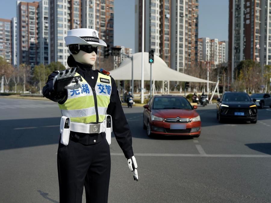 AI-powered "RoboCops" take up traffic duties in Chinese cities