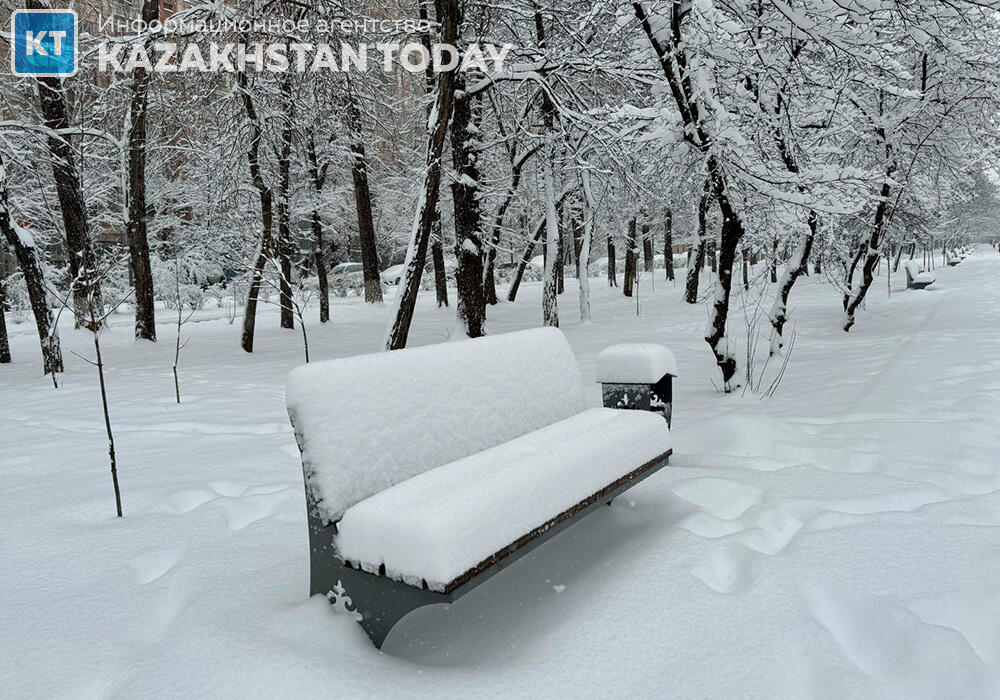 Snowfall predicted across Kazakhstan Jan 25