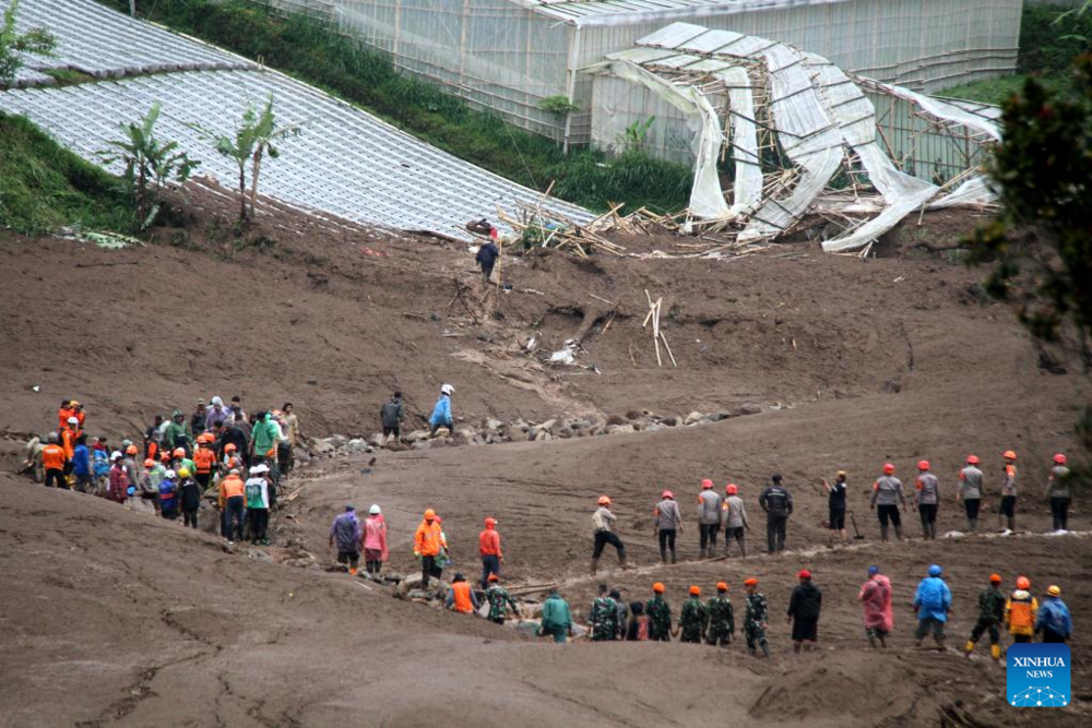 Seven killed as landslide, flash floods hit Indonesia's West Java