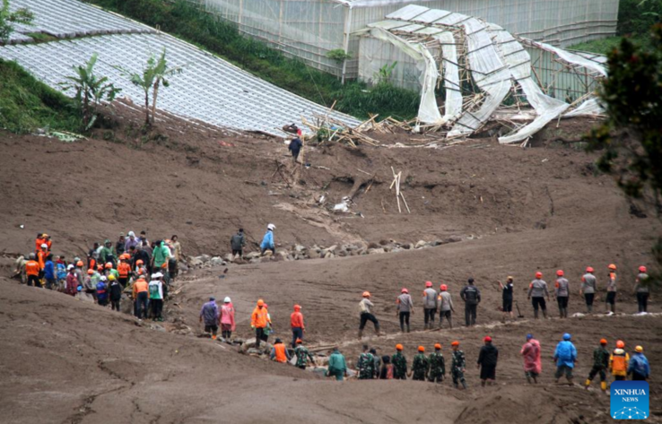 Seven killed as landslide, flash floods hit Indonesia's West Java