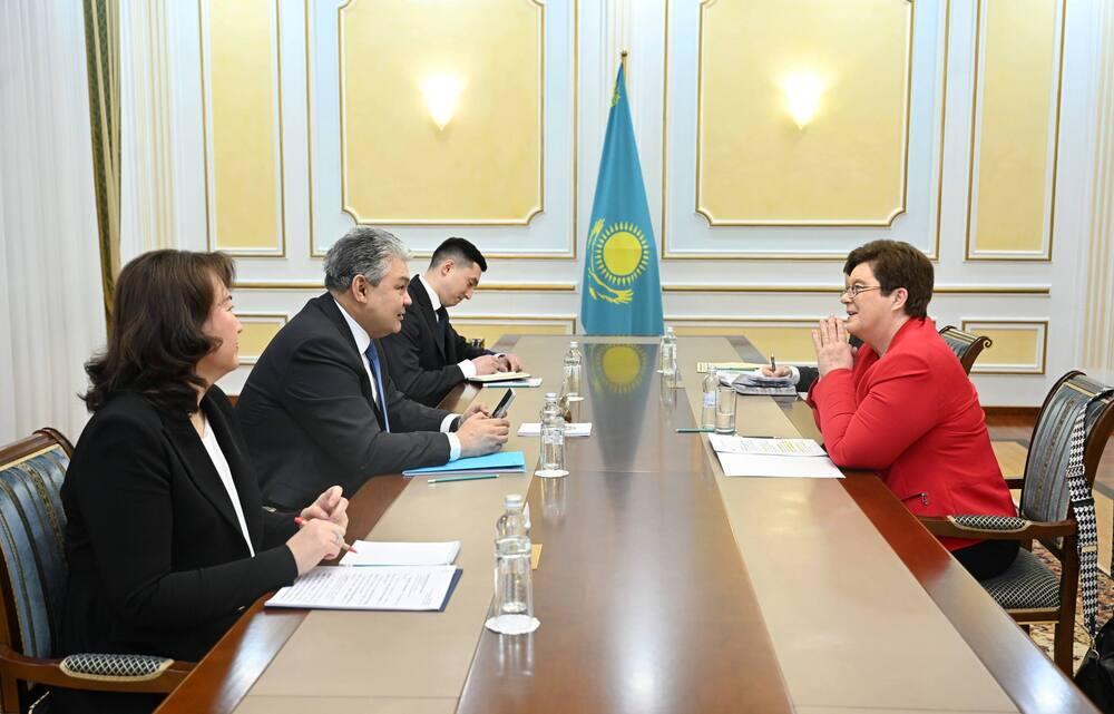 Kazakh Foreign Minister Received Ambassador of Germany
