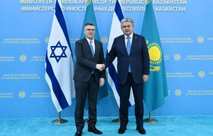 Қазақстан мен Израиль екіжақты ынтымақтастықты жаңа деңгейге көтеруге мүдделі