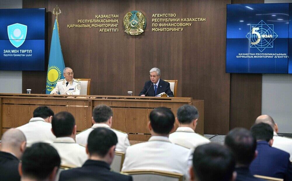 President Tokayev calls for new approach to Financial Monitoring Agency’s operations