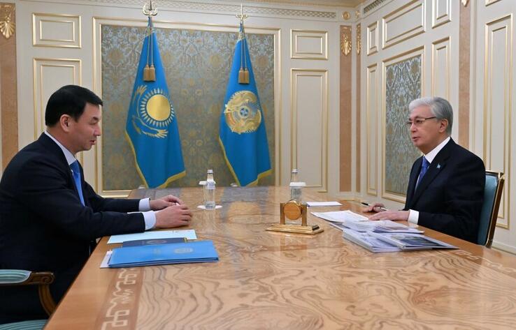 Президент Қасым-Жомарт Тоқаев Алматы қаласының әкімін қабылдады