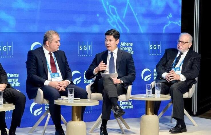Kazakhstan Presents Its Energy Priorities and Reforms at the Athens Energy Summit