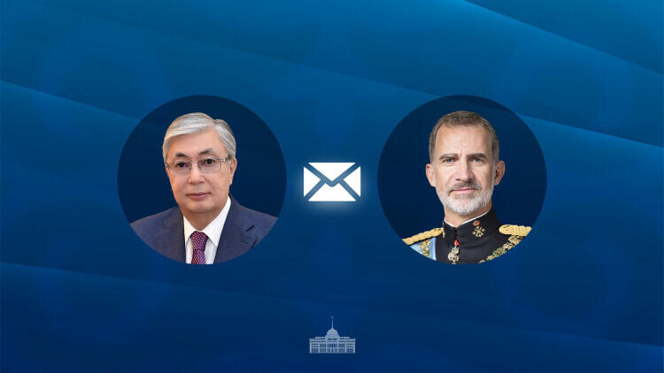 President Tokayev Sends a Congratulatory Telegram to the King of Spain