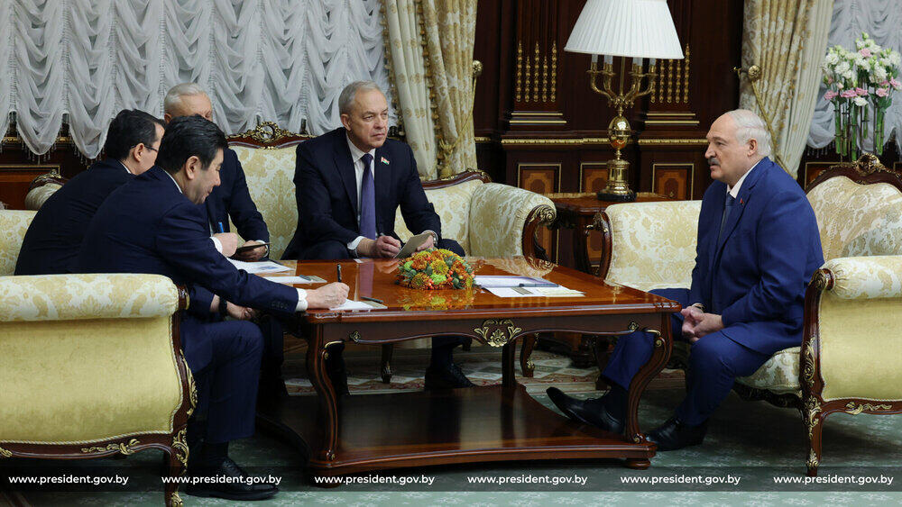 Ерлан Кошанов встретился с президентом Беларуси