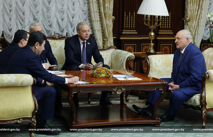 Ерлан Кошанов встретился с президентом Беларуси