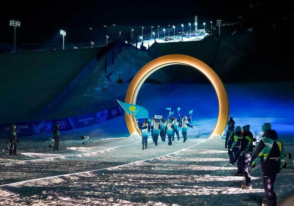 2026 Winter Olympic Games Open in Italy. Images | Ministry of Tourism and Sports of the Republic of Kazakhstan