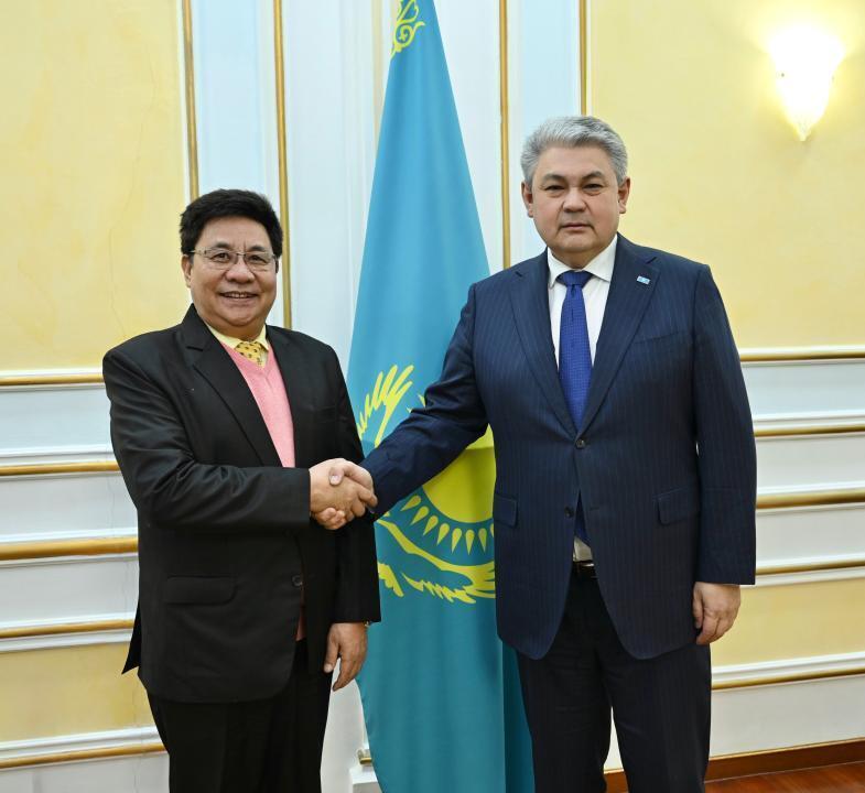 Kazakhstan and India Discussed Prospects for Deepening Strategic Partnership
