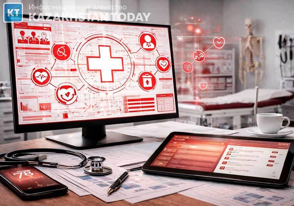 Создание единой государственной медицинской информсистемы в Казахстане завершат до конца года