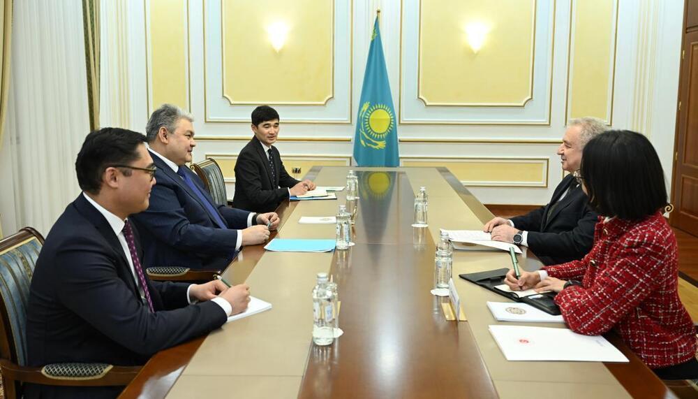 Kazakh Foreign Minister Received Ambassador of Türkiye
